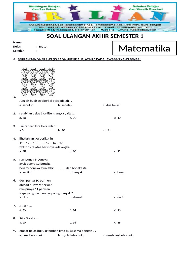 100 Soal PAT Kelas 3 SD Semester 2 dan Kunci Jawaban Terbaru 2026 100 Soal PAT Kelas 3 SD Semester 2 dan Kunci Jawaban Terbaru 2026