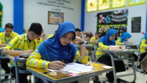 SMA Global Madani Sukses Gelar Ujian Sekolah Antusiasme Siswa Jadi
