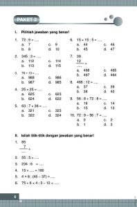 Matematika Kelas 3 Tema 2 - Piffle me