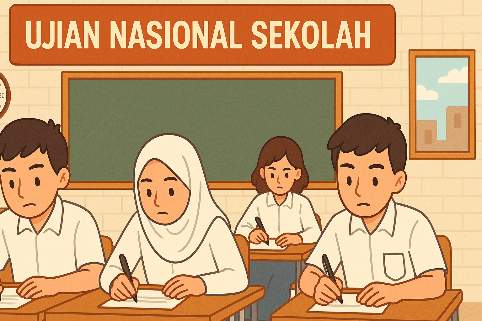 Ujian Nasional Sekolah Realitas Tantangan dan Dampaknya Inca School