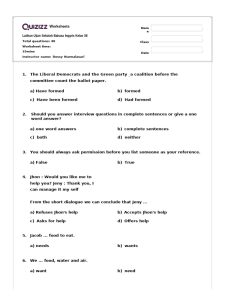 Latihan Ujian Bahasa Inggris Kelas XII PDF