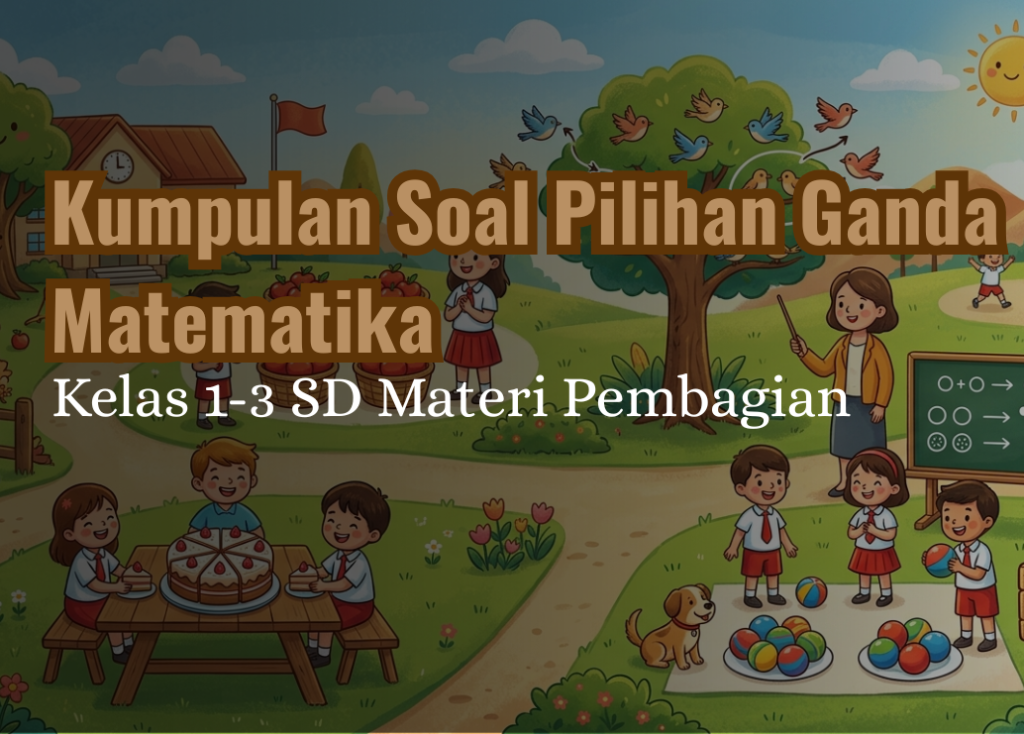 Kumpulan Soal Pilihan Ganda Matematika Kelas 1-3 SD Pada Materi