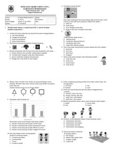 Soal PAT Kelas 3 Tema Pramuka PDF