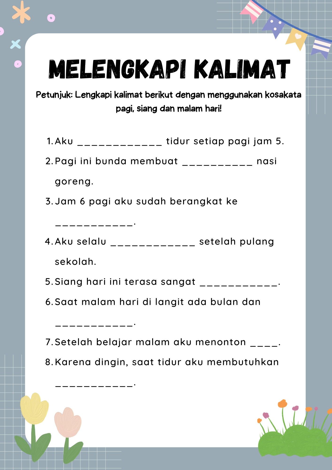 Contoh Soal Tentang Poster Bahasa Indonesia Kelas 2