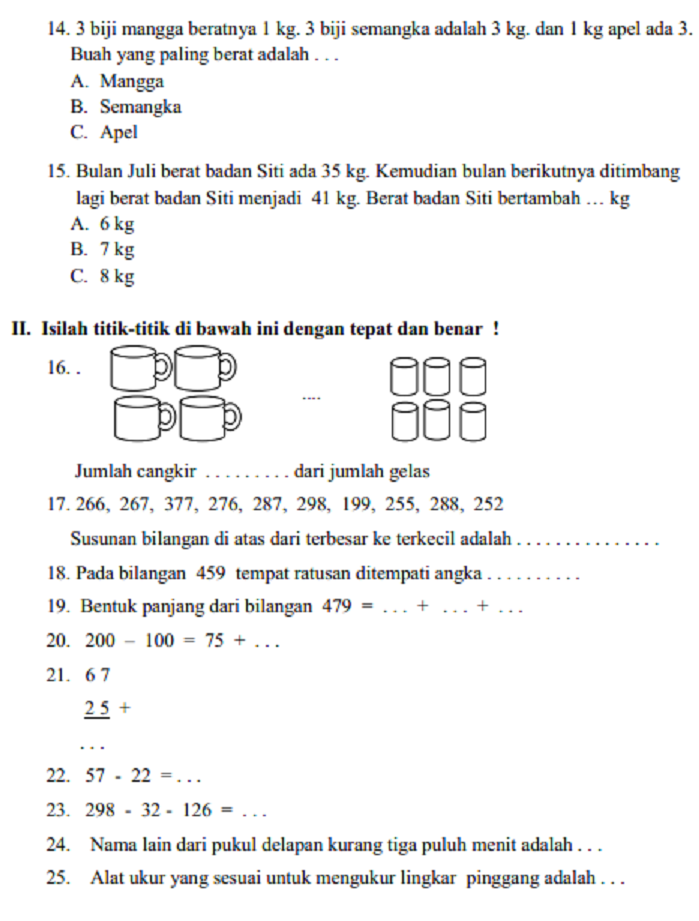 Rahasia Sukses Belajar soal kelas 3 tema 1 subtema 2 Agar Nilai Ujian Melonjak Drastis Rahasia Sukses Belajar soal kelas 3 tema 1 subtema 2 Agar Nilai Ujian Melonjak Drastis