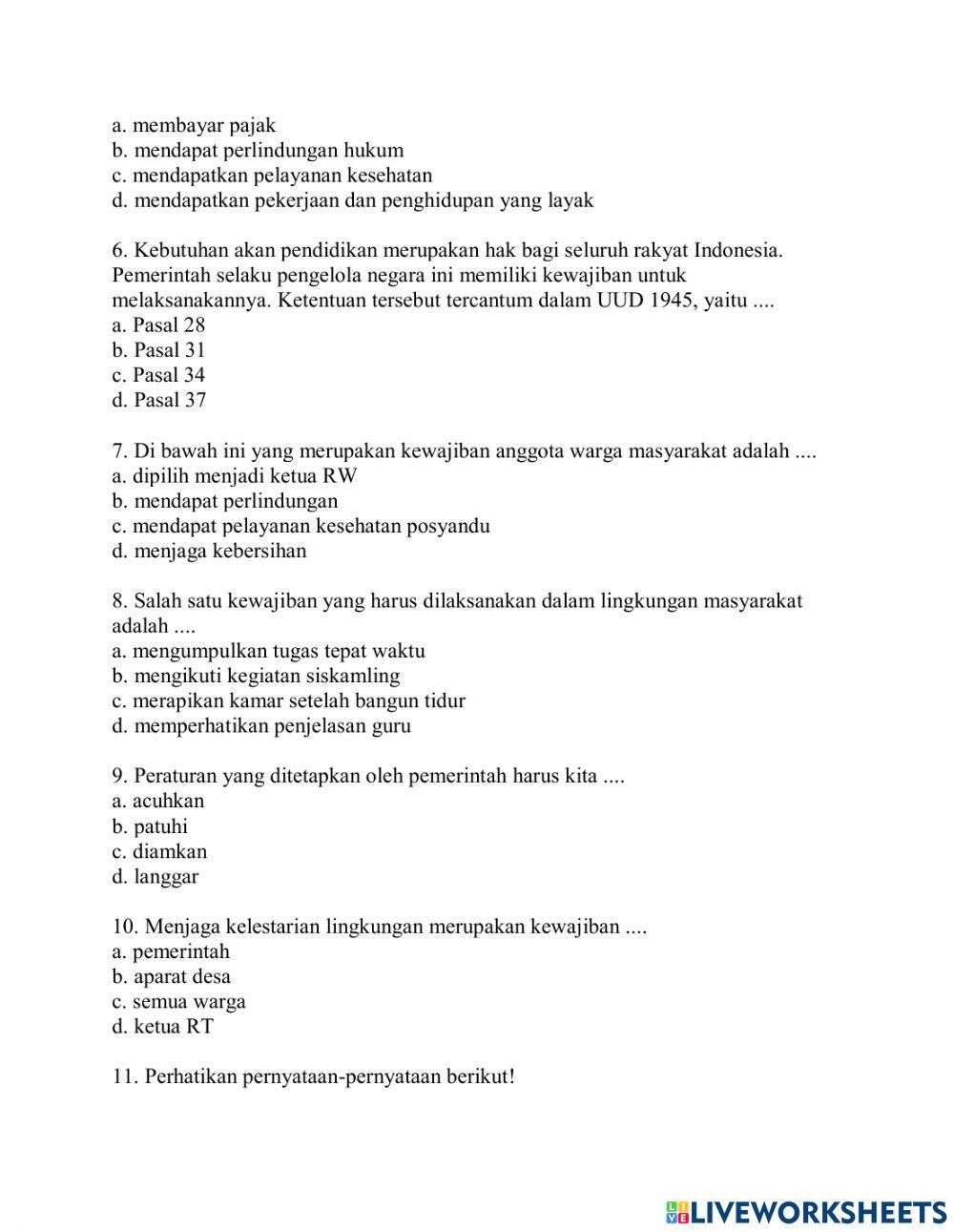 Ternyata Ini Rahasia Menjawab Soal PKN Kelas 3 Tema 6 Agar Nilai Langsung Sempurna