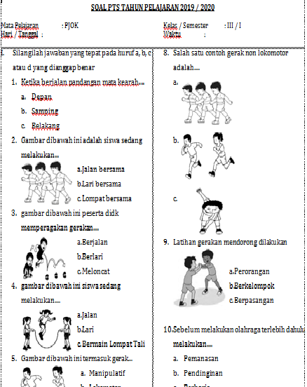 Wajib Tahu Kumpulan Soal Kelas 3 SD Semester 1 Kurikulum 2013 Terbaru Ini