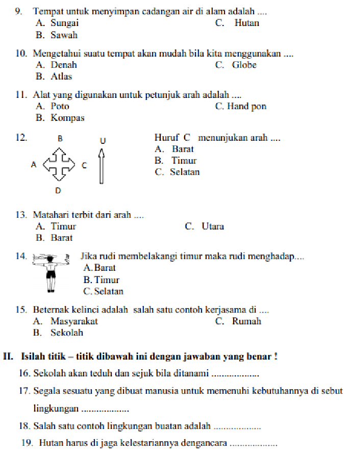 Wajib Tahu! Latihan Soal UTS IPS Kelas 3 SD Semester 1 Agar Nilai Anak Maksimal